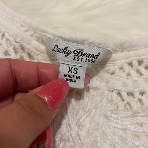 Lucky Brand women’s top size xs - Picture 2 of 4